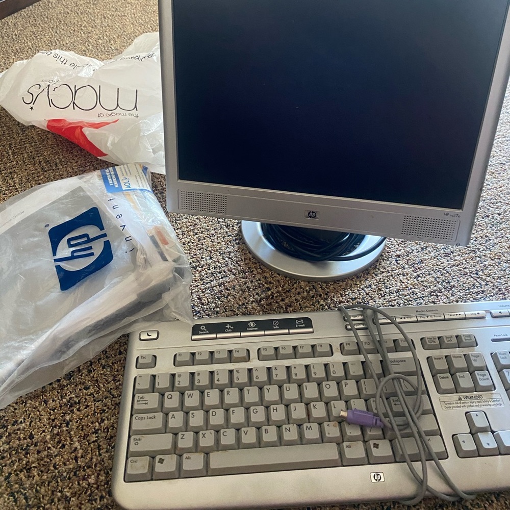 HP computer set